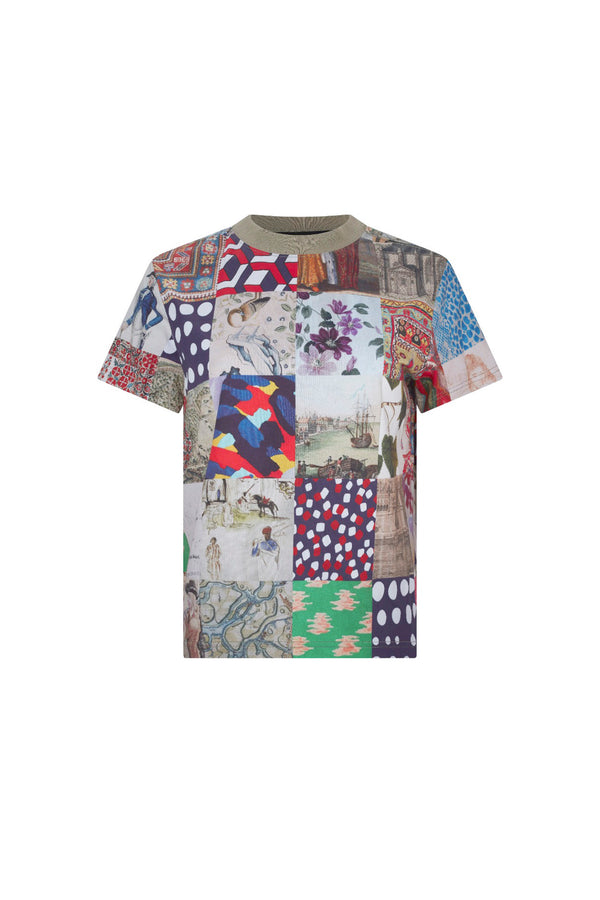 'BLOOMSBURY COLLAGE' S/S T-SHIRT - T-Shirts - Libertine