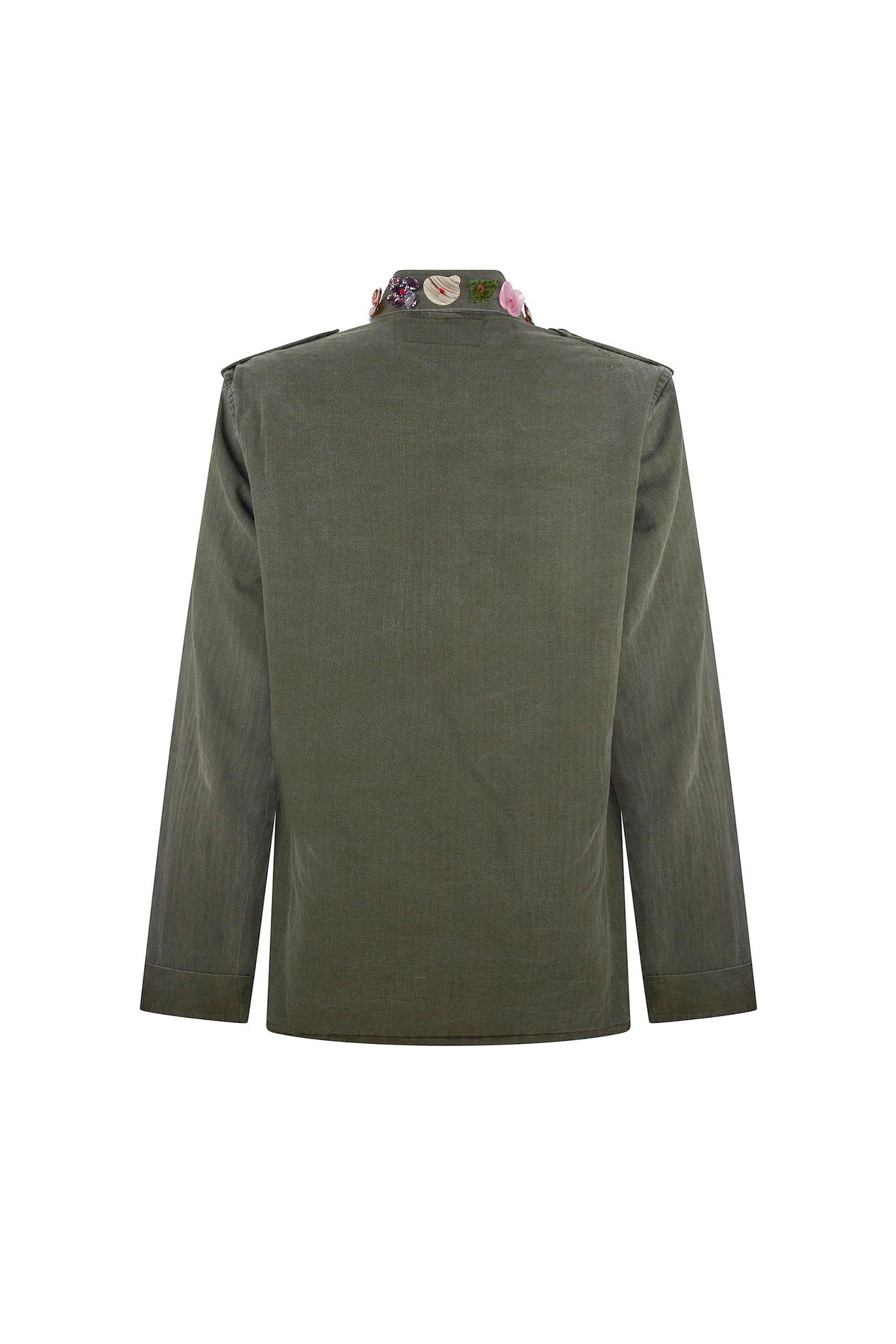 'BUTTON TOWN' VINTAGE FRENCH MILITARY JACKET - JACKETS - Libertine