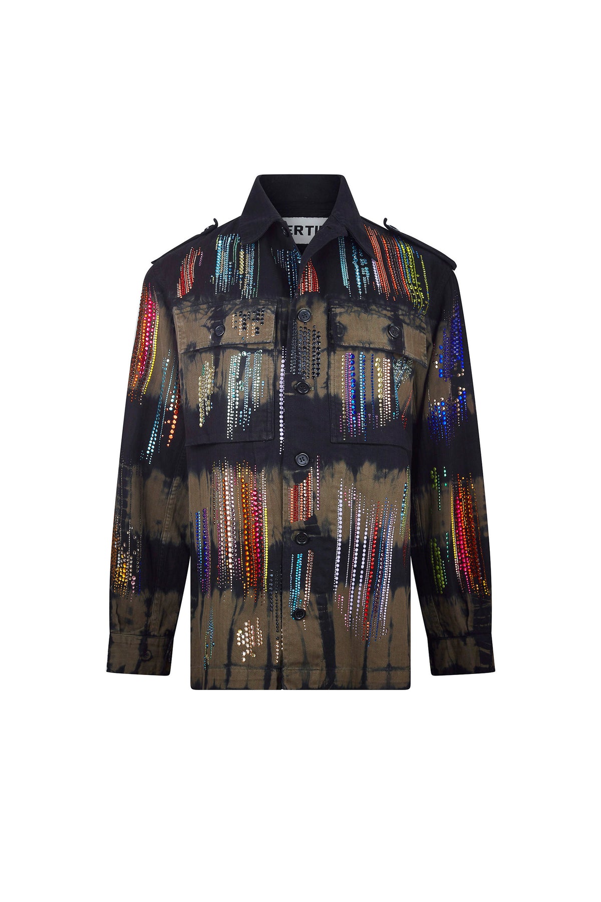 'FWB CRYSTAL' FRENCH MILITARY JACKET - - Libertine