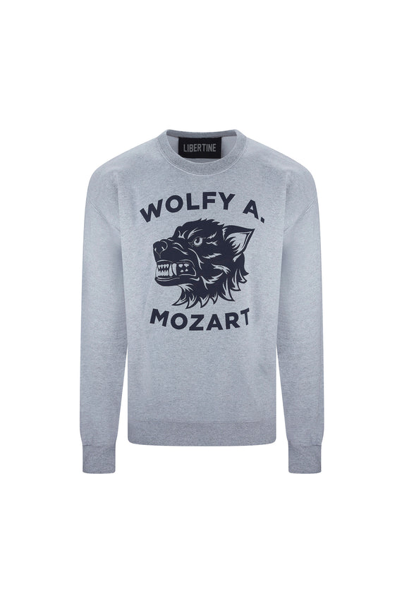 'WOLFY' CREWNECK SWEATSHIRT - - Libertine - Main image