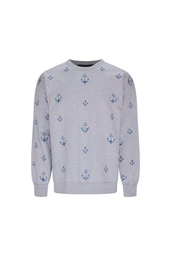 'AHOY MATEY' CREWNECK SWEATSHIRT - - Libertine