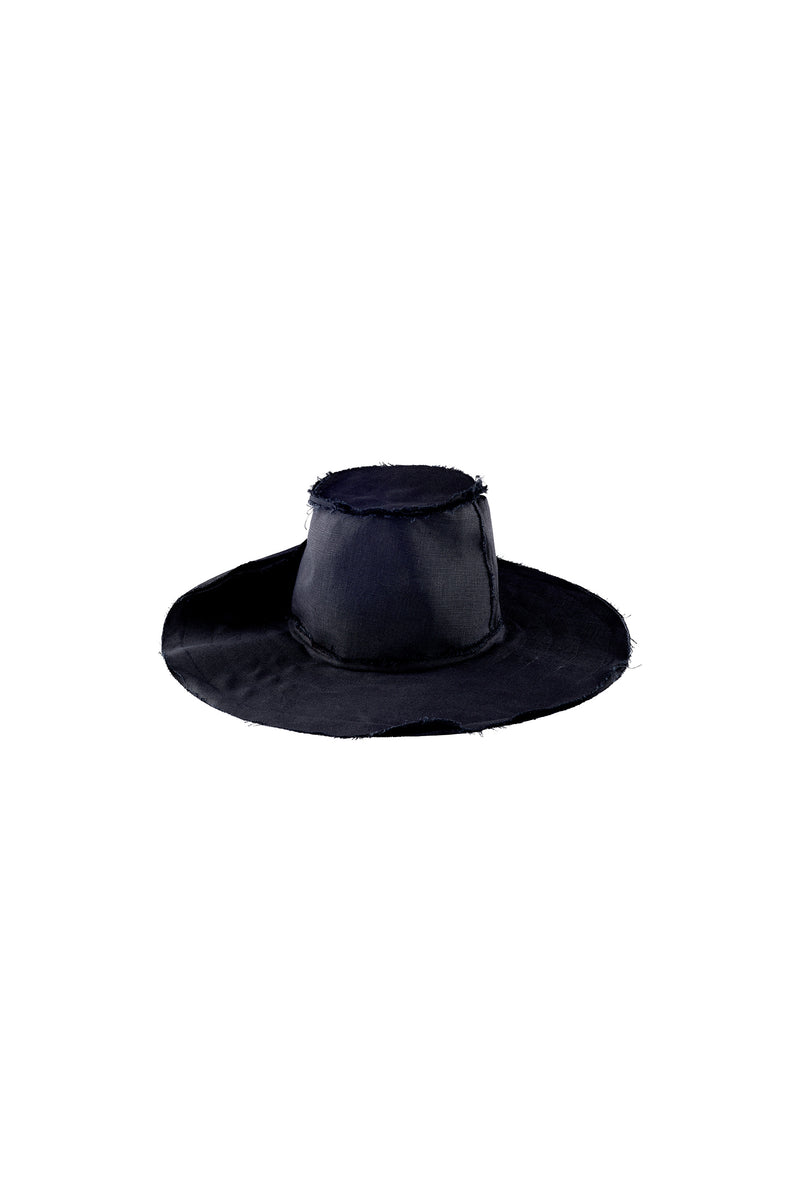 'HEAVY LINEN' RIVER HAT -  - Libertine