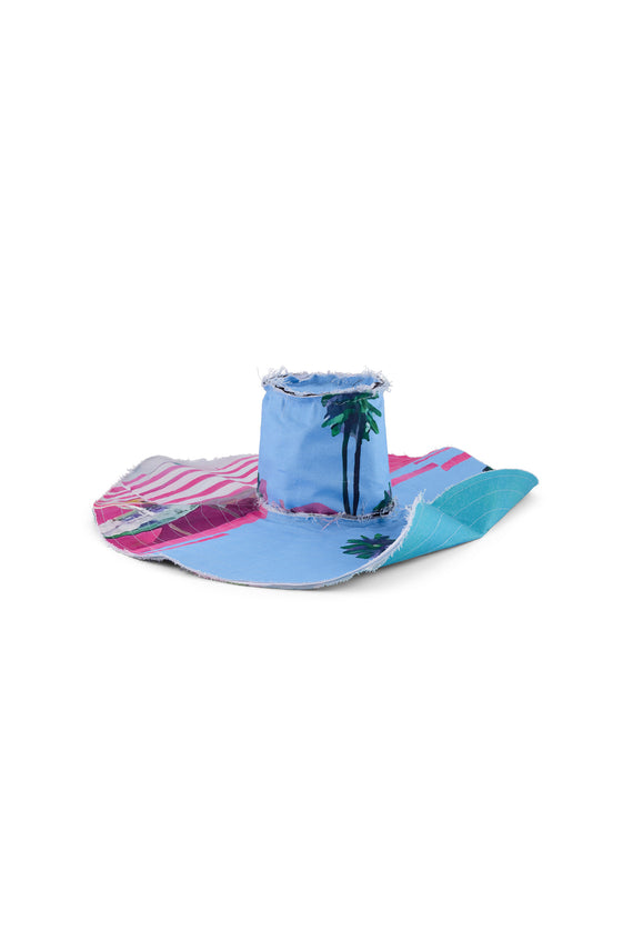 'POOLSIDE' WIDE BRIM HAT - - Libertine - Main image