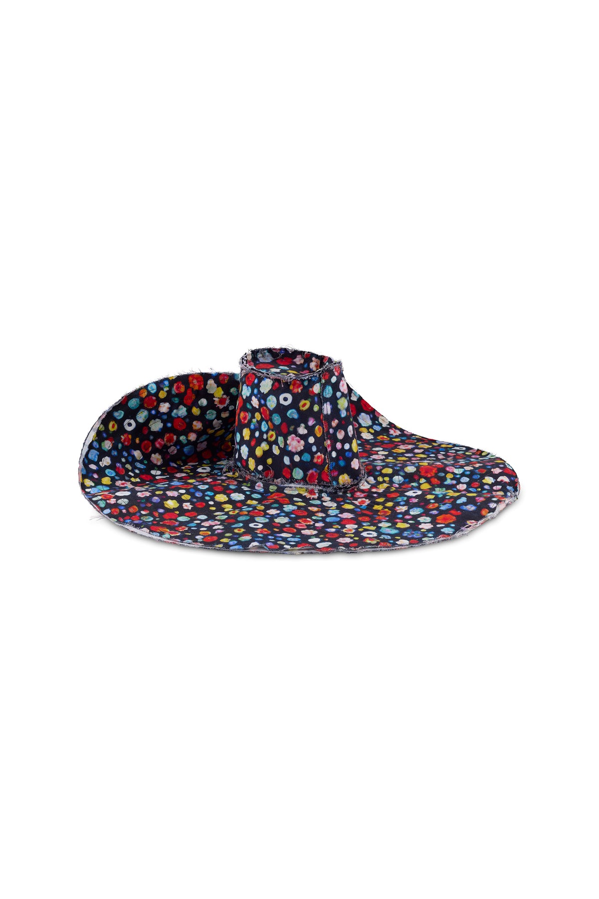 'FLOWER GEMS' WIDE BRIM HAT -  - Libertine