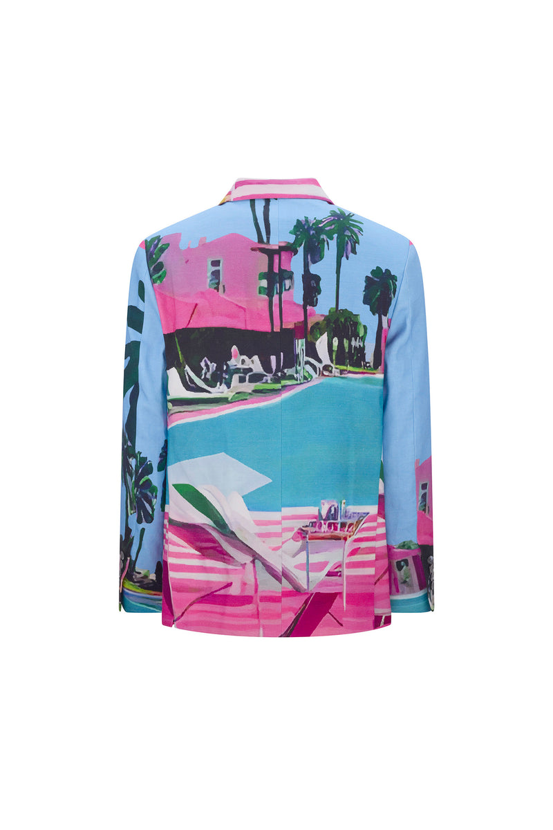 'POOLSIDE' DOUBLE BREASTED JACKET - - Libertine