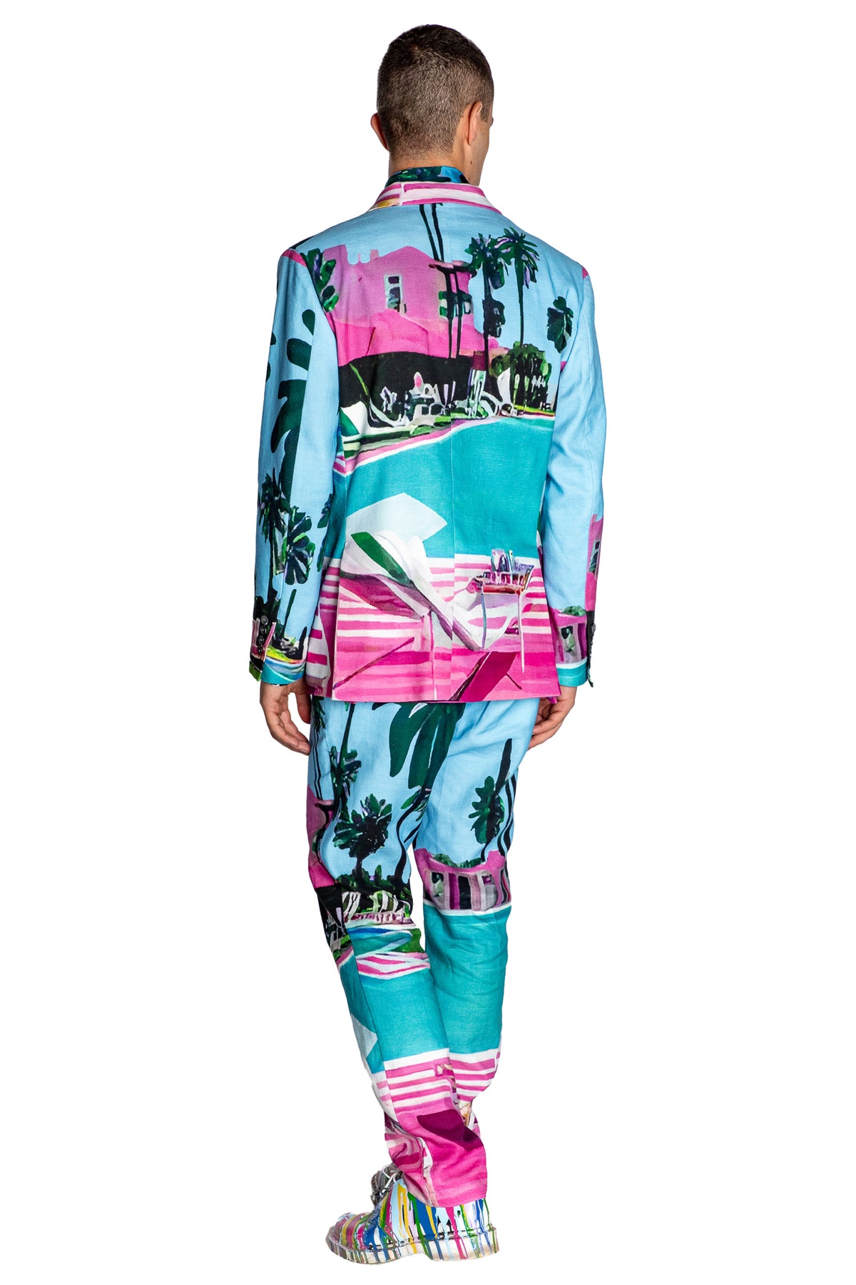 'POOLSIDE' DOUBLE BREASTED JACKET - - Libertine