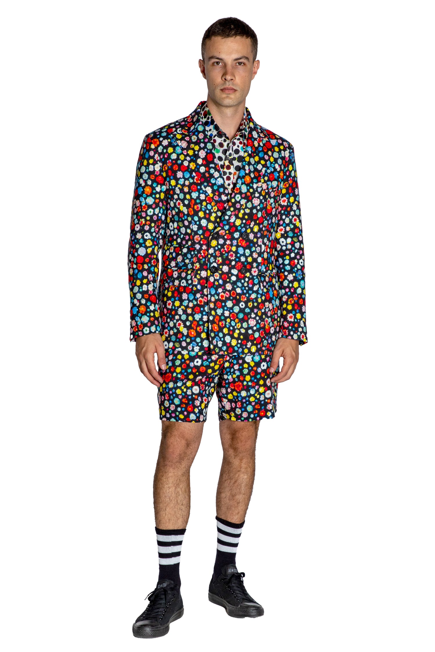 'FLOWER GEMS' DOUBLE BREASTED JACKET - - Libertine