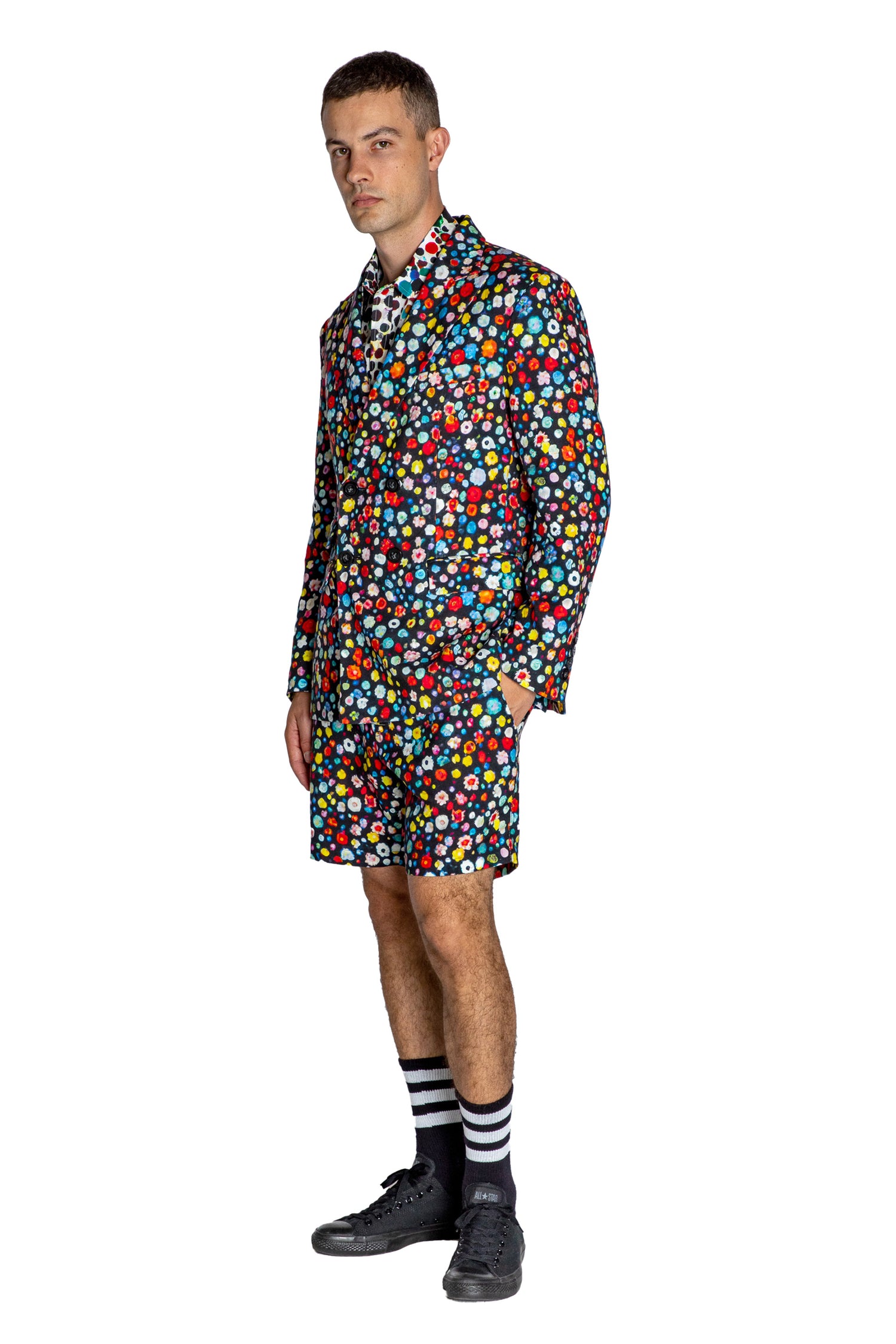 'FLOWER GEMS' DOUBLE BREASTED JACKET - - Libertine