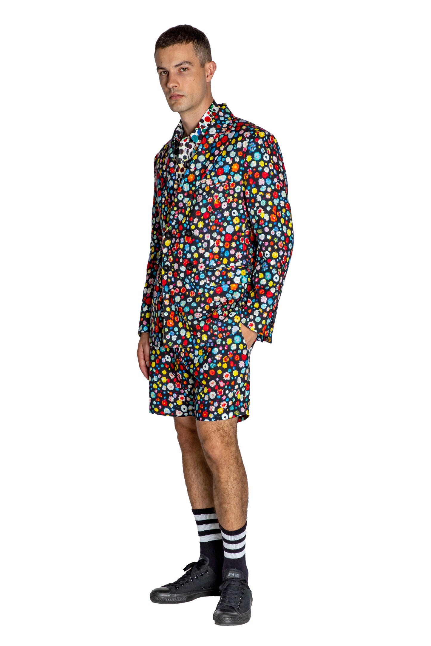 'FLOWER GEMS' DOUBLE BREASTED JACKET - - Libertine