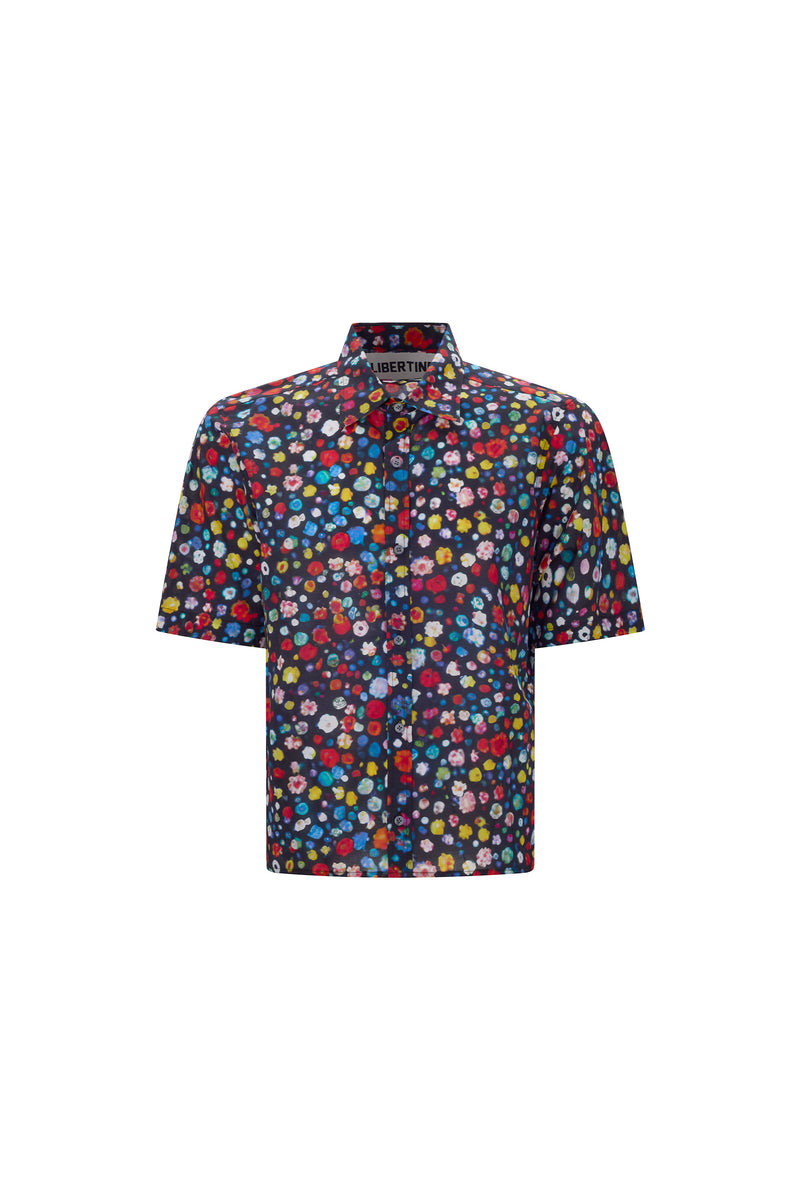 'FLOWER GEMS' SKATER SHIRT -  - Libertine