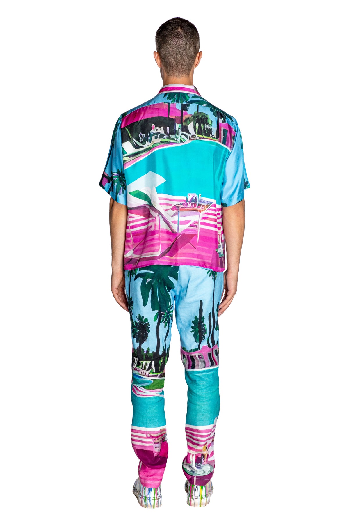 'POOLSIDE' SKATER SHIRT - - Libertine