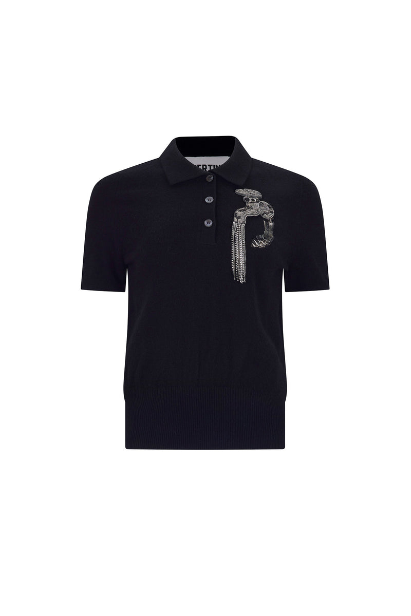 'PIPE DOWN' POLO SWEATER - - Libertine