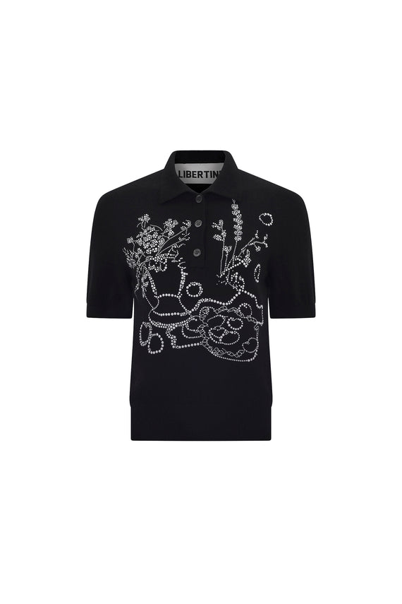 'STILL LIFE' POLO SWEATER - - Libertine