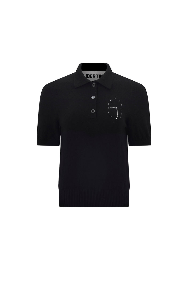 'RIGHT ON TIME' POLO SWEATER - - Libertine