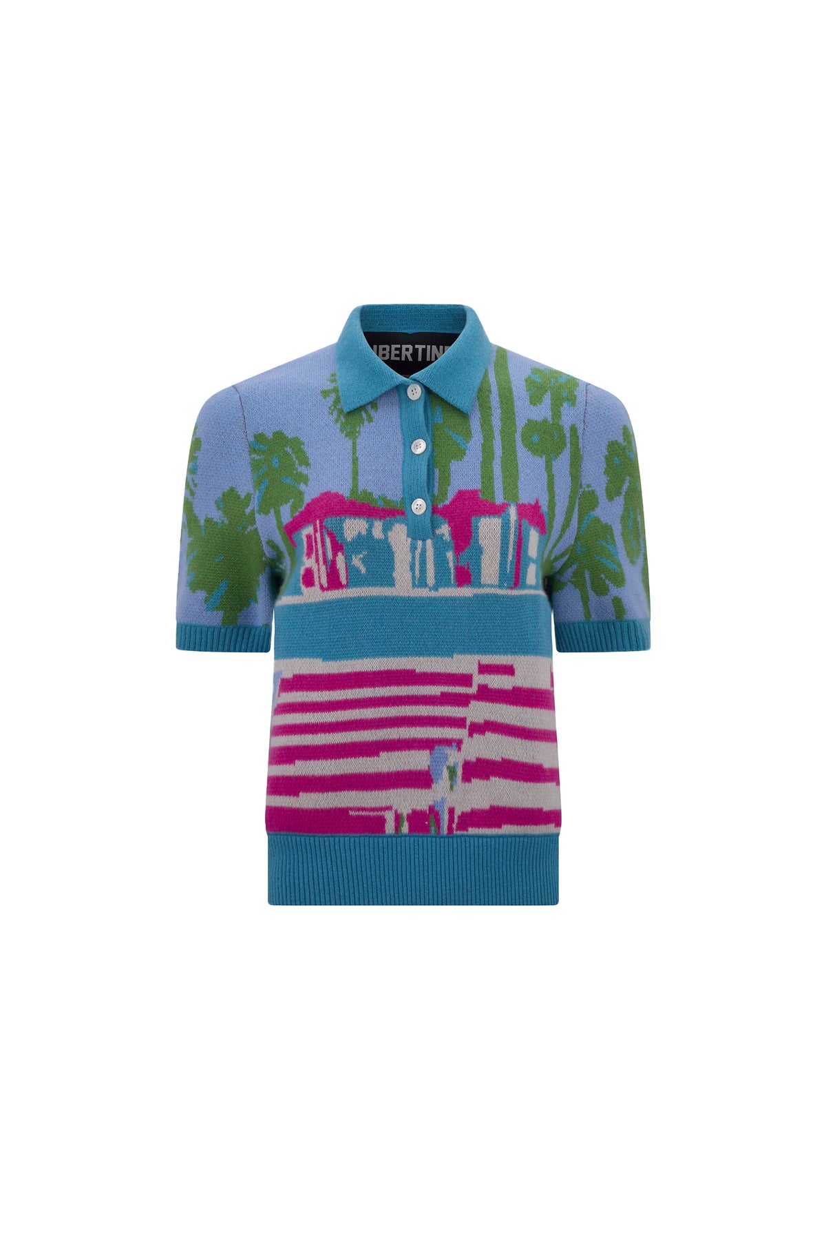 'POOLSIDE' POLO SWEATER - - Libertine
