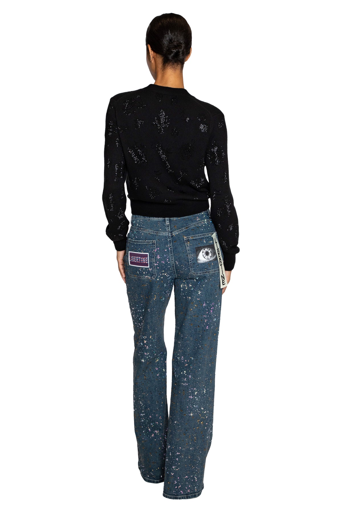 'GOTHIC GARDEN REDUX' SHRUNKEN CARDIGAN - - Libertine
