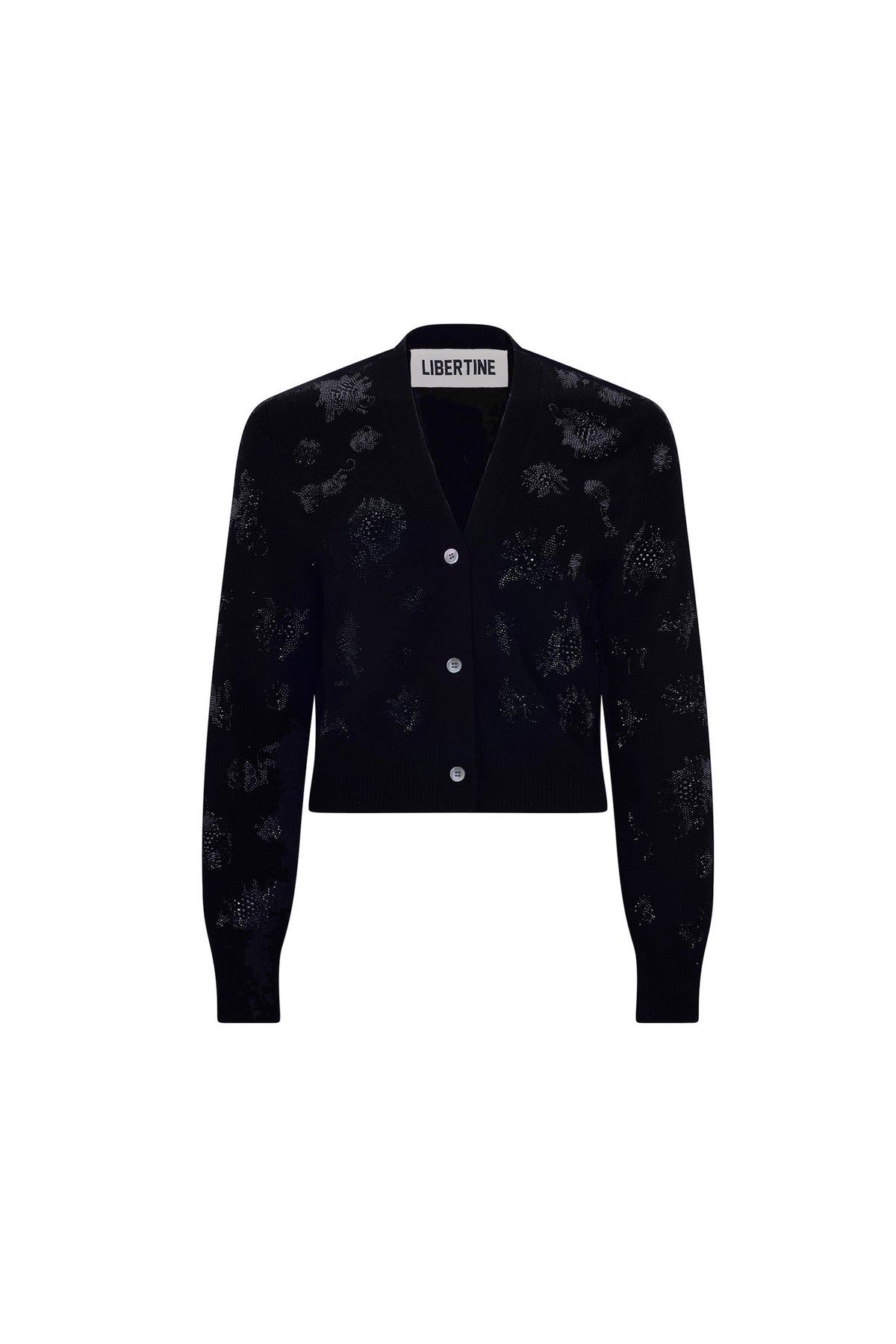 'GOTHIC GARDEN REDUX' SHRUNKEN CARDIGAN - - Libertine