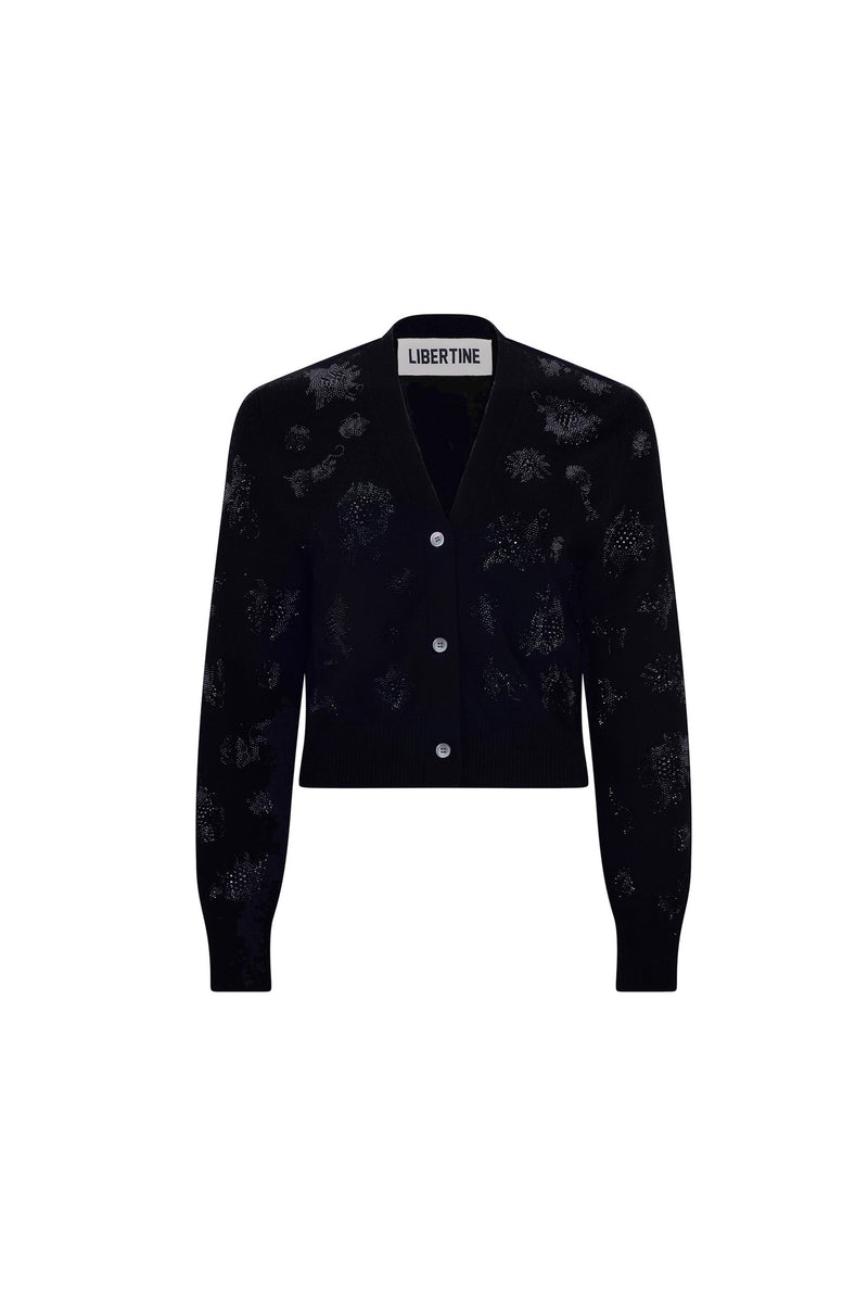 'GOTHIC GARDEN REDUX' SHRUNKEN CARDIGAN - - Libertine