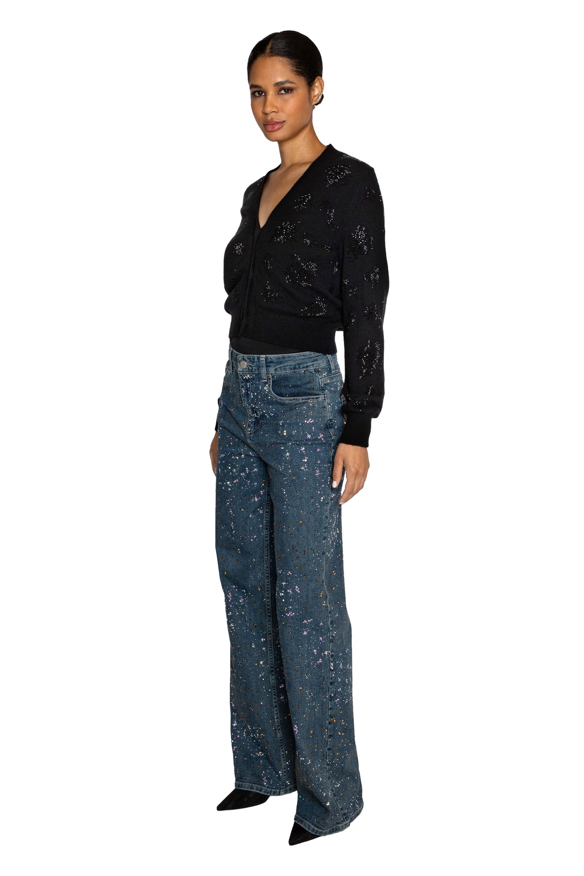 'GOTHIC GARDEN REDUX' SHRUNKEN CARDIGAN - - Libertine