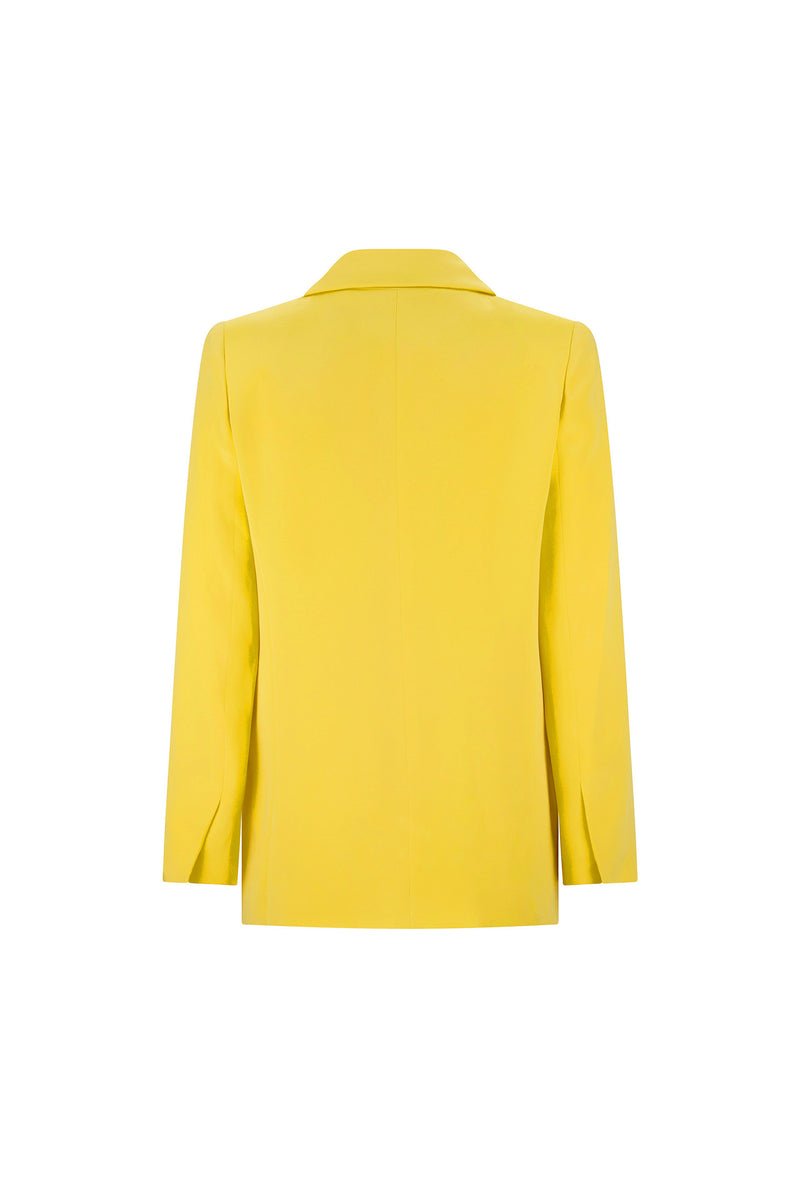 'NANCY LANCASTER YELLOW' LONG JACKET - - Libertine