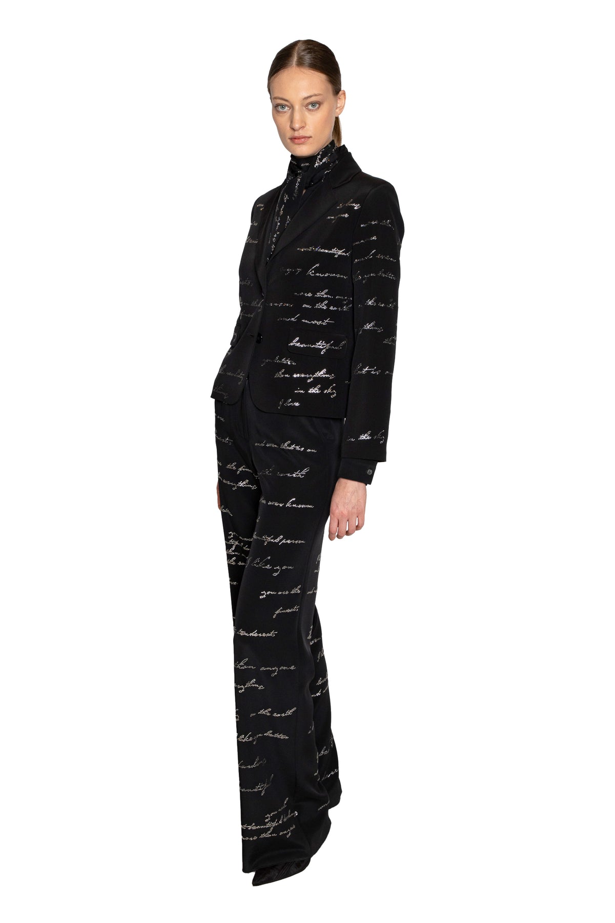 'BODY LANGUAGE' L/S SHORT BLAZER - - Libertine