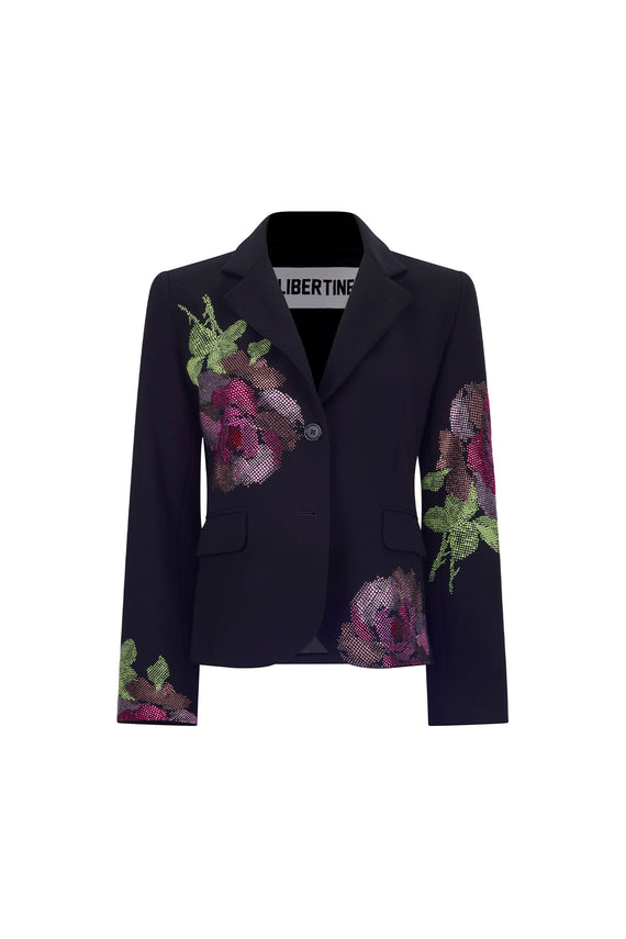 'AMERICAN BEAUTY' L/S SHORT BLAZER - - Libertine - Main image