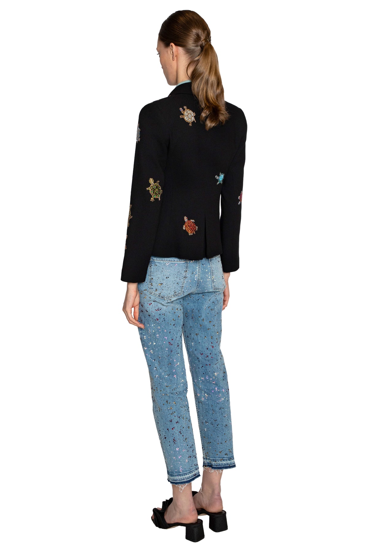 'TURTLE TIME' L/S SHORT BLAZER - - Libertine