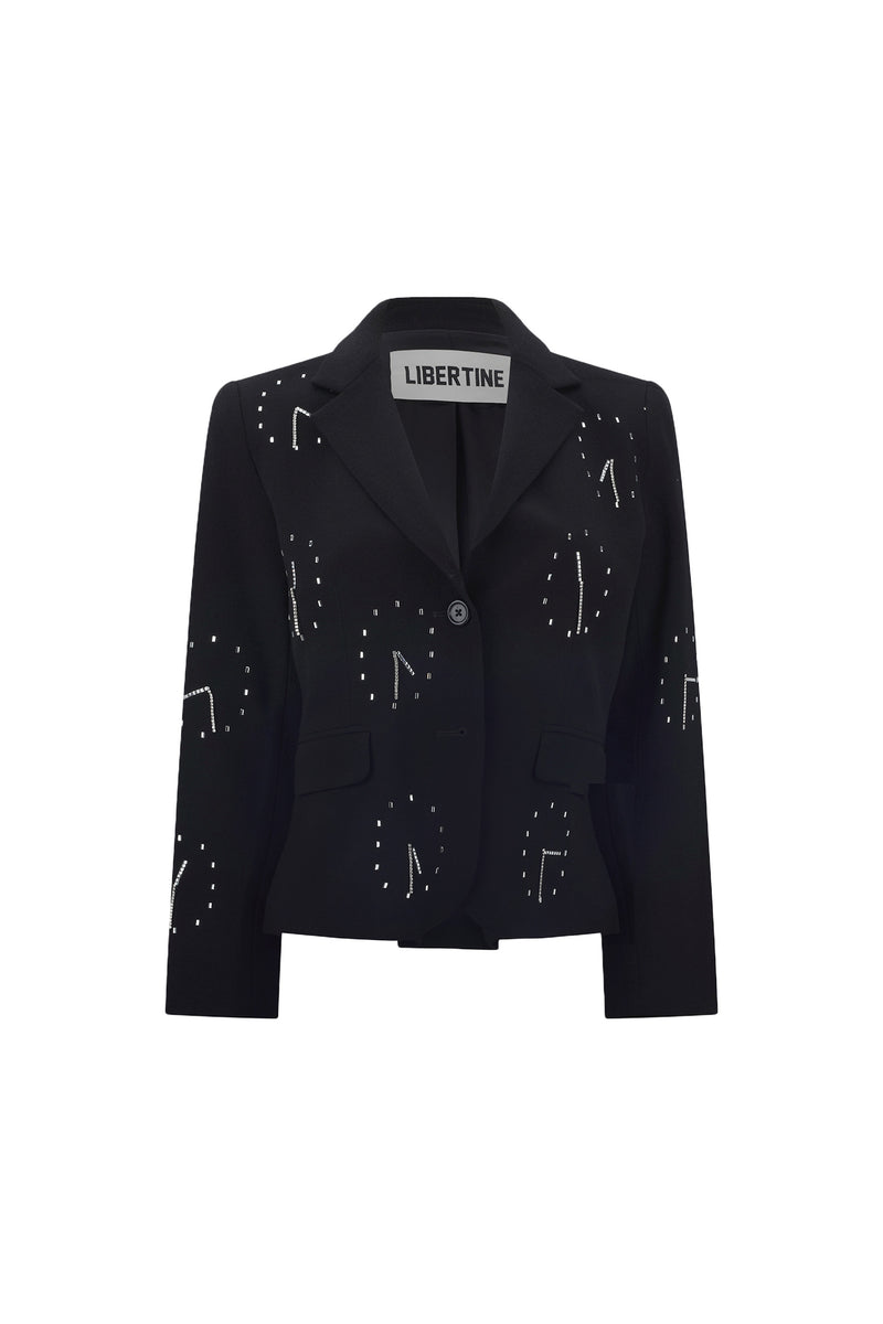 'RIGHT ON TIME' L/S SHORT BLAZER - - Libertine