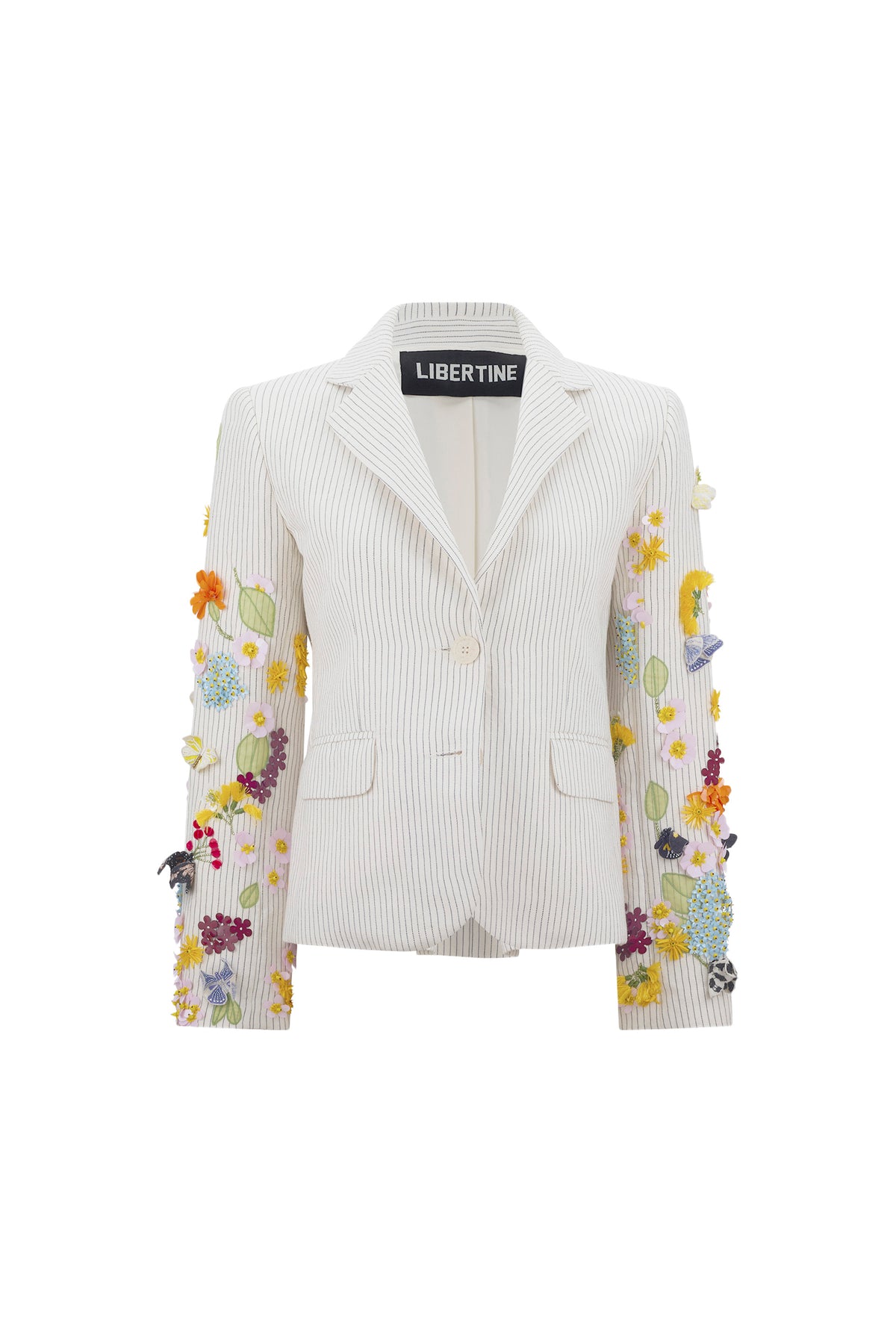 'BUTTERFLY FIELDS' L/S SHORT JACKET - - Libertine