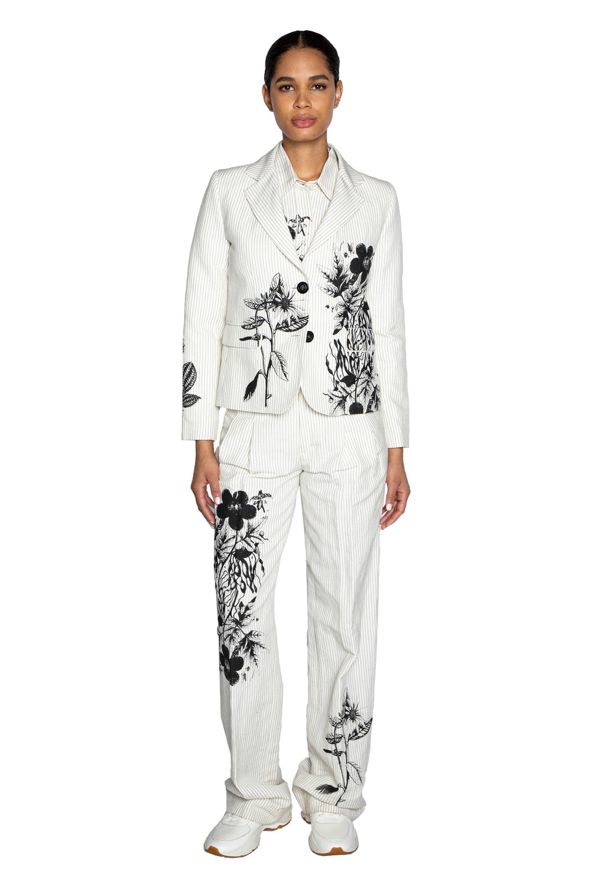 'GOTH BOTANICAL' L/S SHORT JACKET - - Libertine