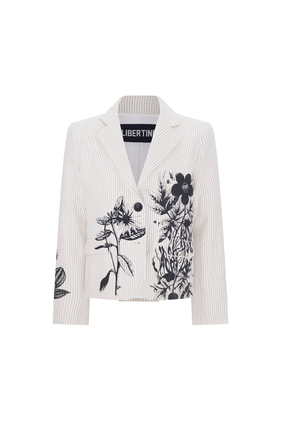 'GOTH BOTANICAL' L/S SHORT JACKET - - Libertine - Main image