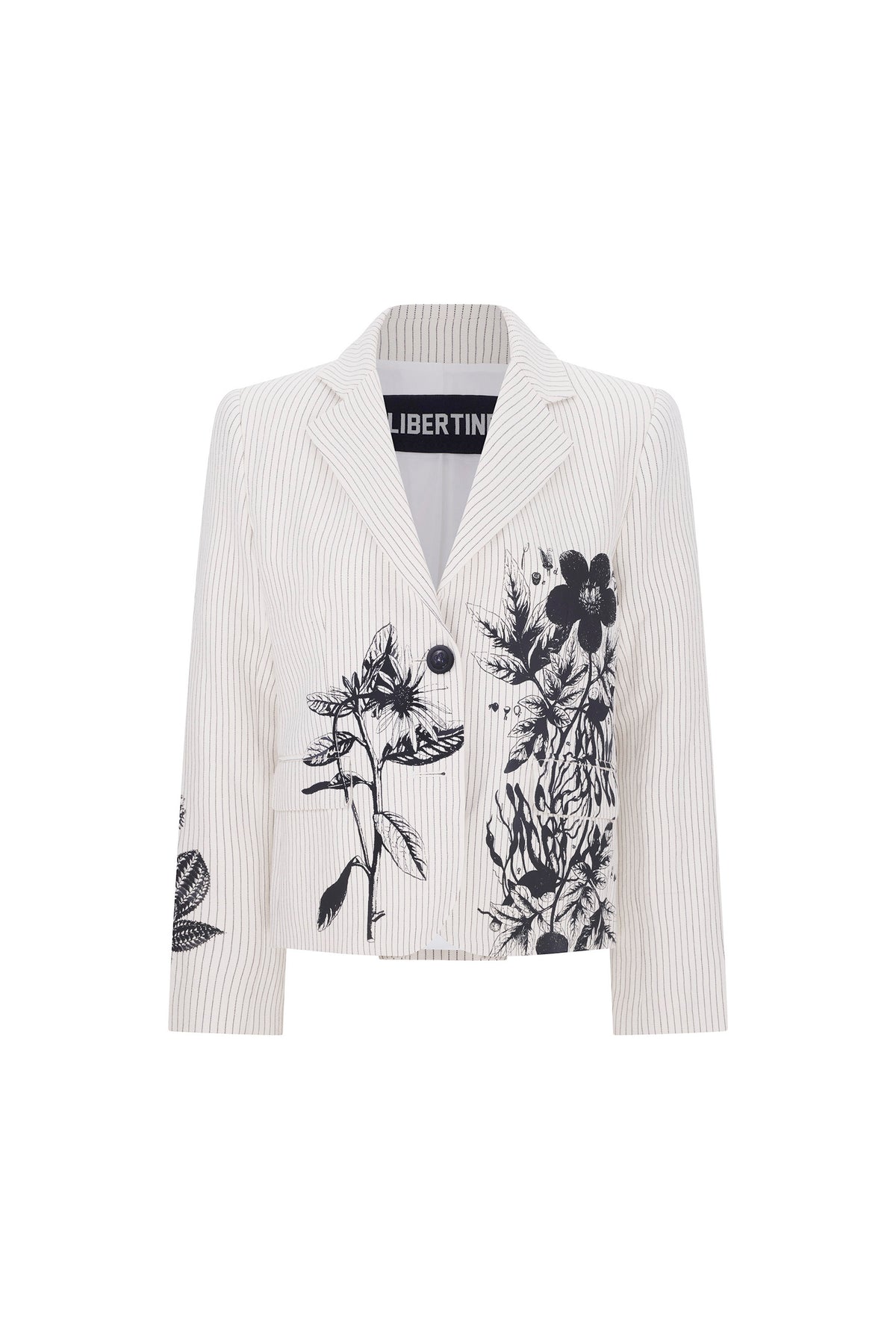 'GOTH BOTANICAL' L/S SHORT JACKET - - Libertine