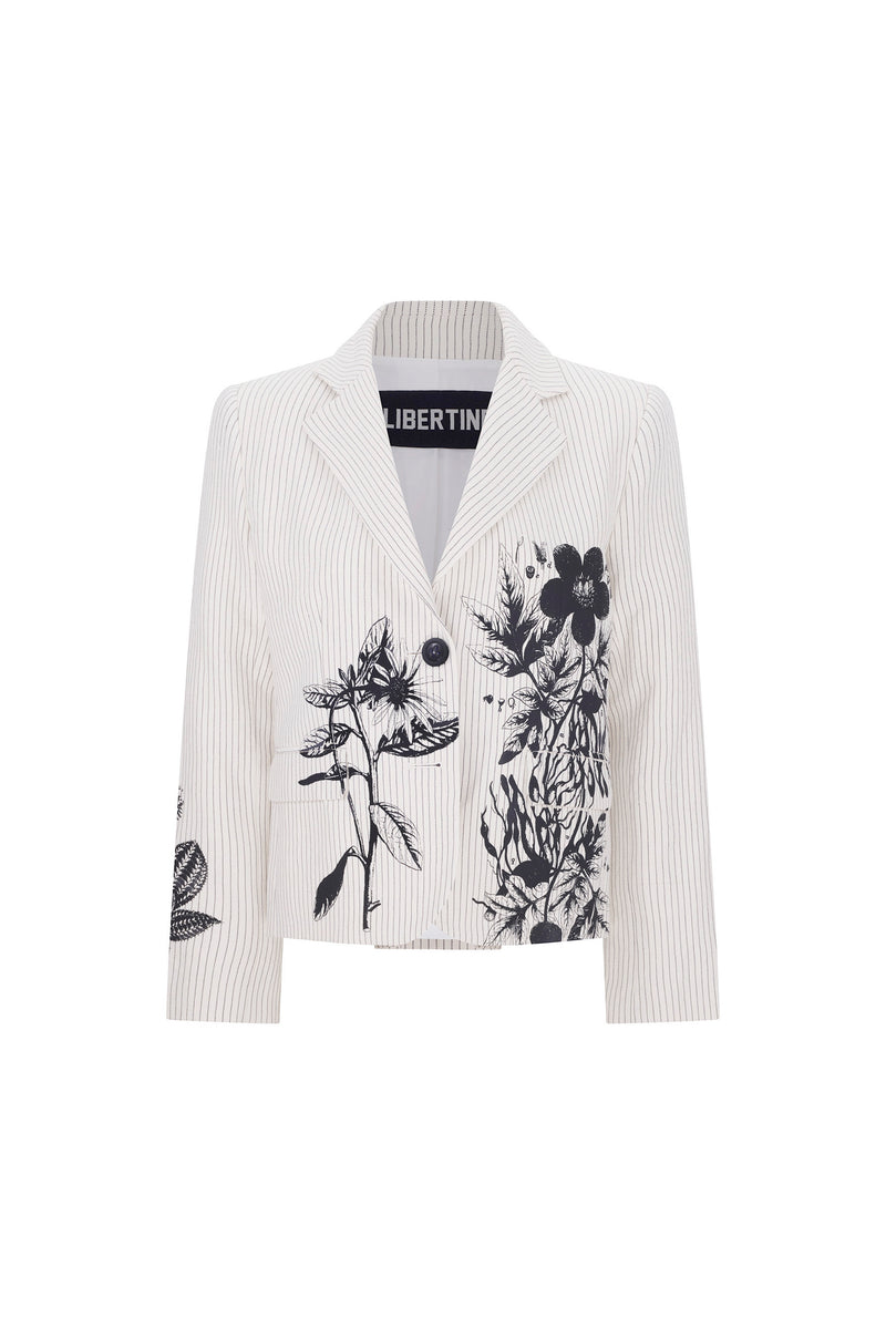 'GOTH BOTANICAL' L/S SHORT JACKET - - Libertine