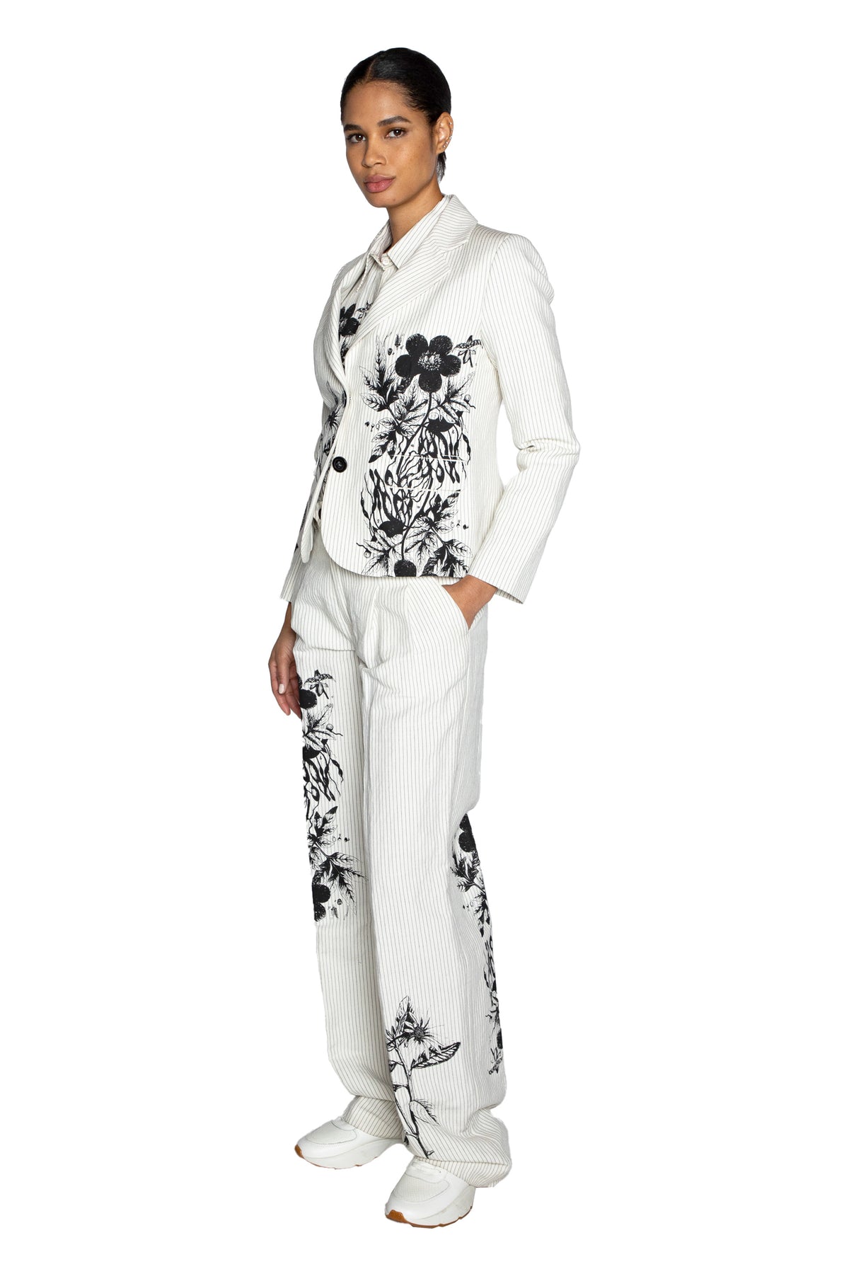 'GOTH BOTANICAL' L/S SHORT JACKET - - Libertine