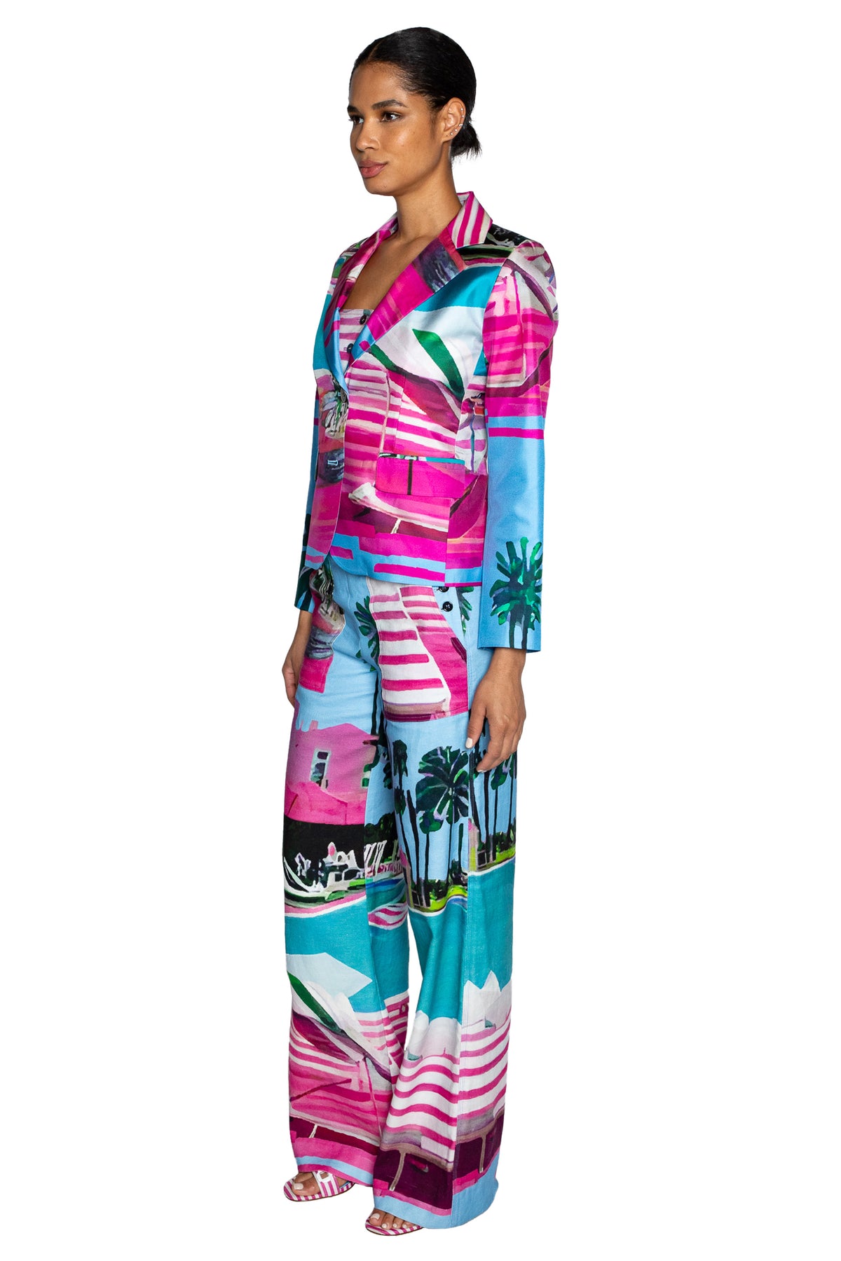 'POOLSIDE' L/S SHORT JACKET - - Libertine