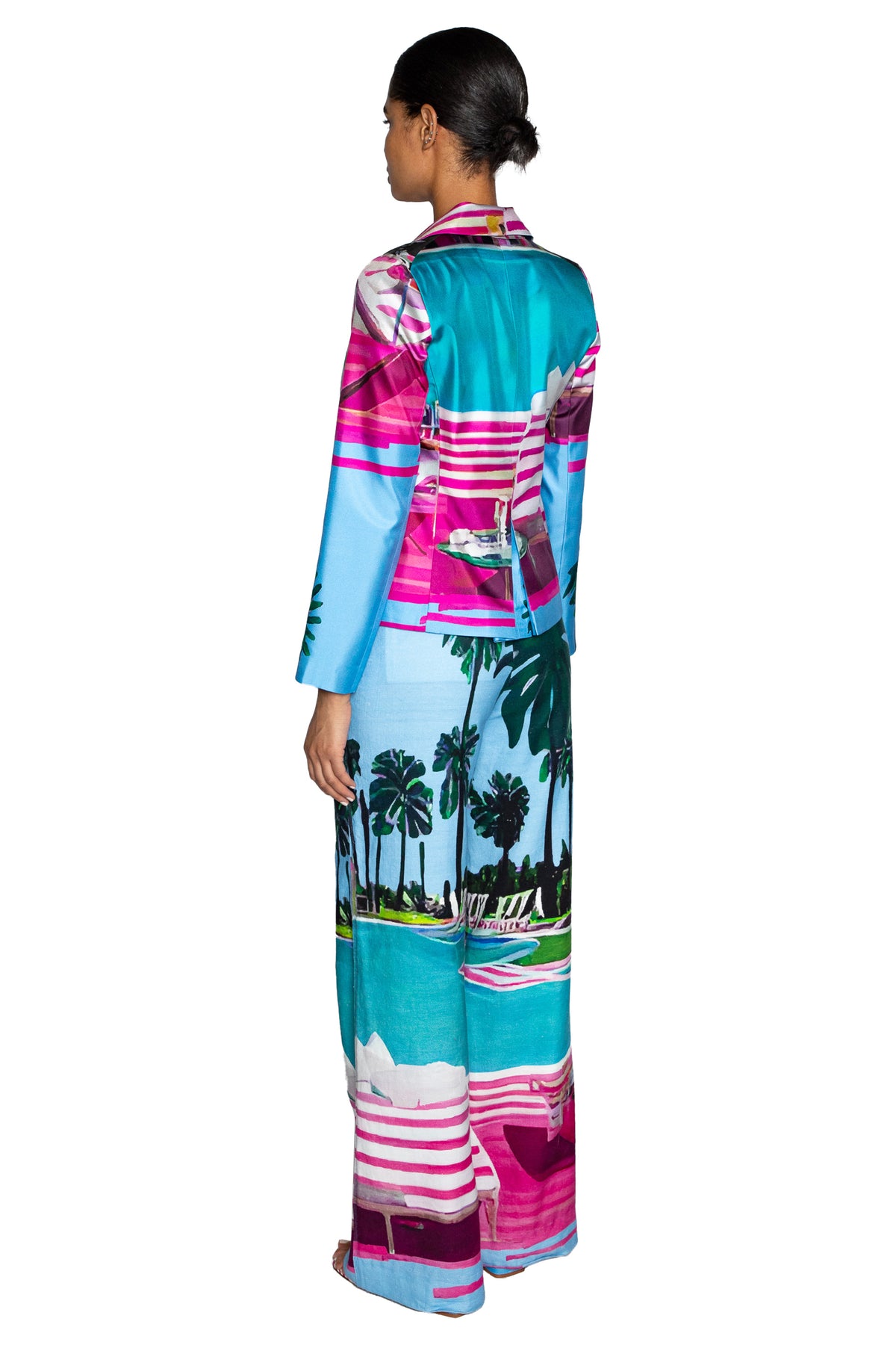 'POOLSIDE' L/S SHORT JACKET - - Libertine