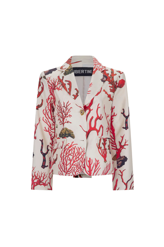 'VENETIAN CORAL' L/S SHORT JACKET - - Libertine - Main image
