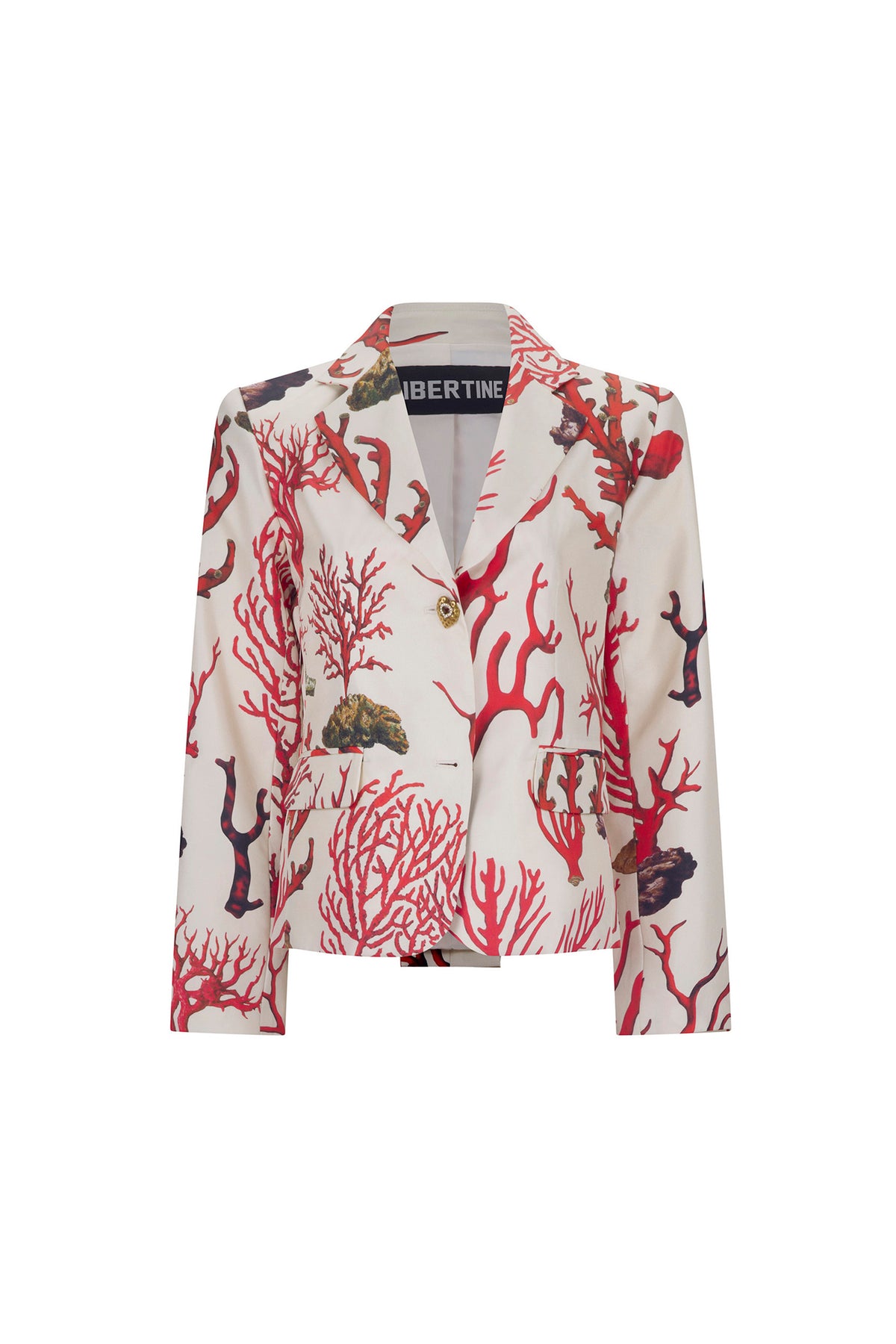 'VENETIAN CORAL' L/S SHORT JACKET - - Libertine