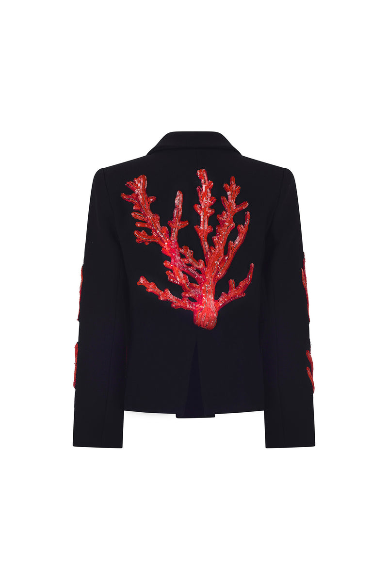 'VENETIAN REEF' L/S SHORT JACKET - - Libertine