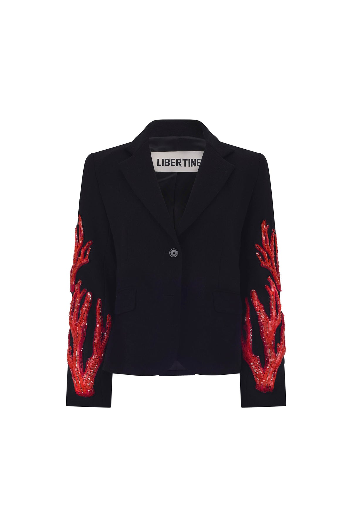 'VENETIAN REEF' L/S SHORT JACKET - - Libertine