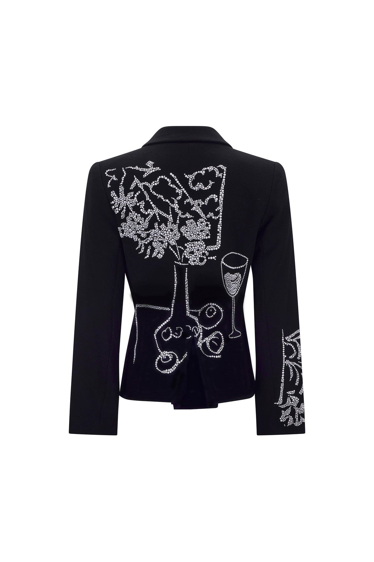 'STILL LIFE CRYSTAL' L/S SHORT JACKET - - Libertine