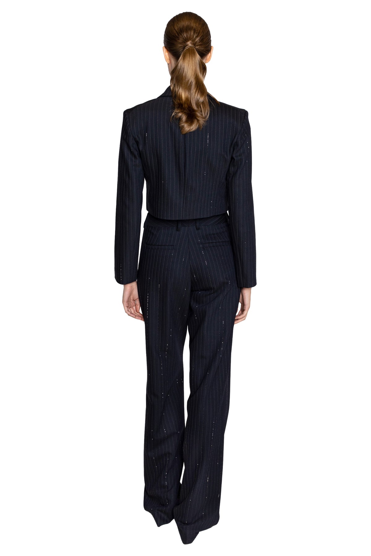 'CRYSTAL PINSTRIPE' MARGARET JACKET - - Libertine