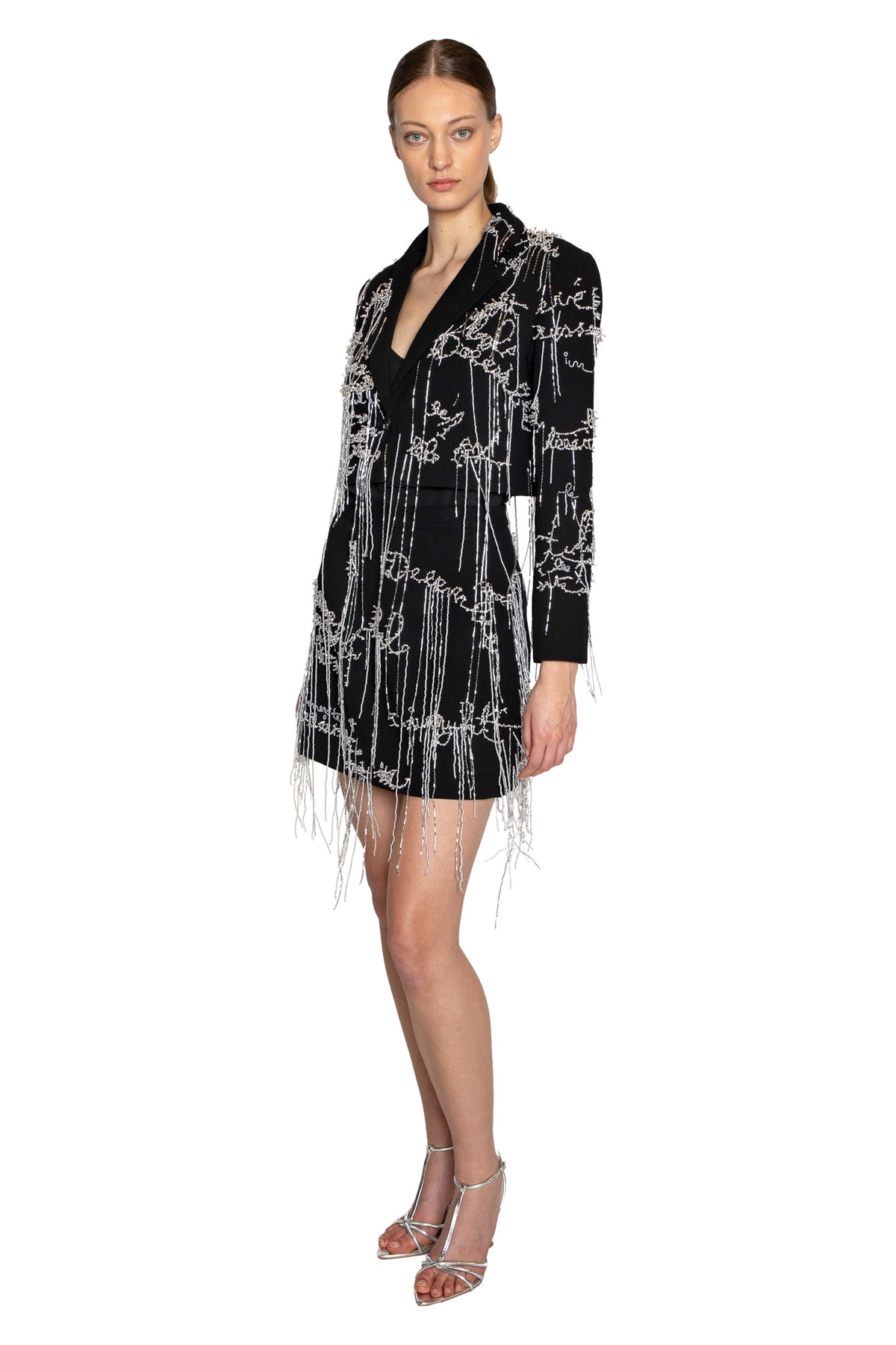 'BODY LANGUAGE' HAND EMBROIDERY MARGARET JACKET - - Libertine