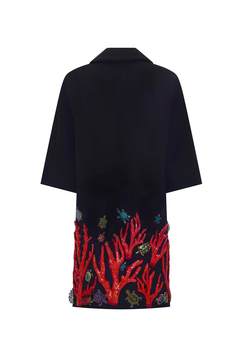 'VENETIAN REEF' PATCH POCKET COAT - - Libertine