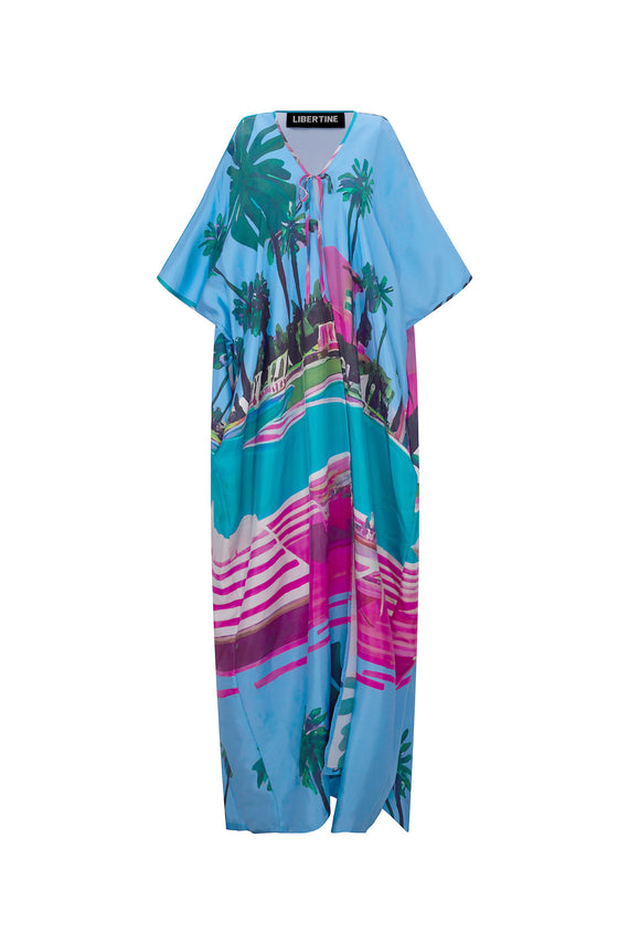 'POOLSIDE' KAFTAN SHAWL - - Libertine - Main image