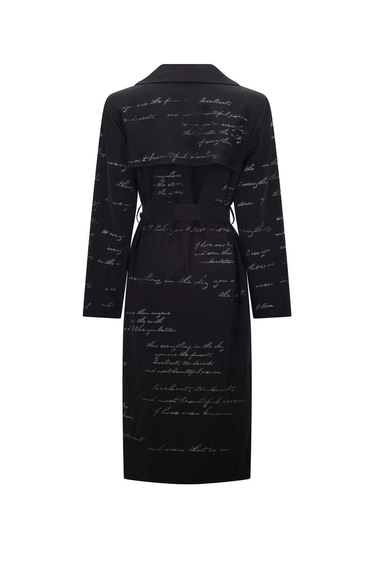 'BODY LANGUAGE' LONG TRENCH COAT - - Libertine