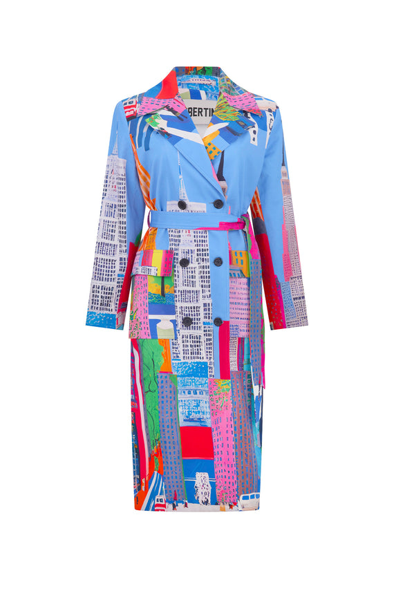 'NYC' LONG TRENCH COAT - - Libertine - Main image