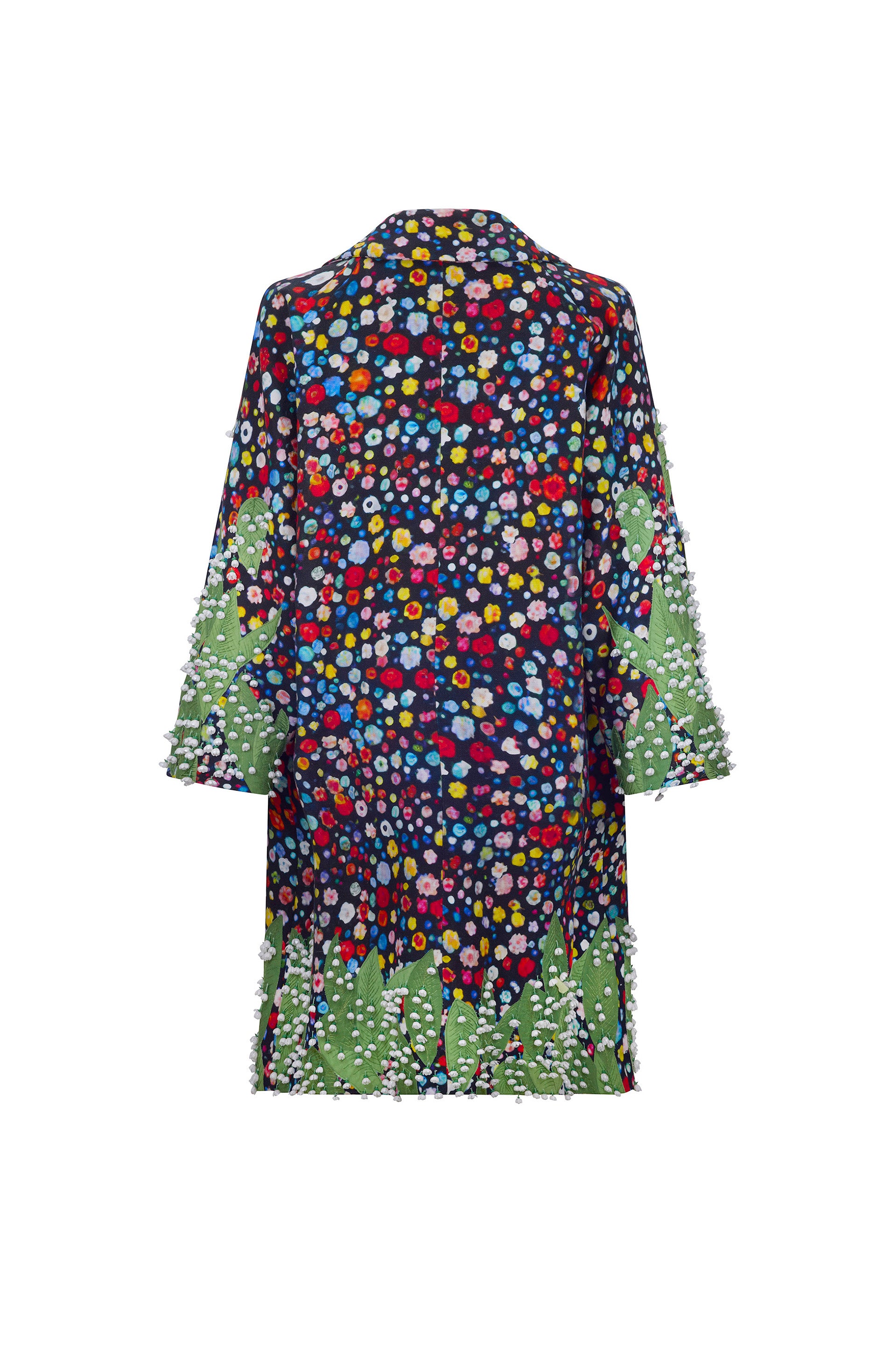 'SPRING LEAVES' L/S OVERSIZED COAT - - Libertine