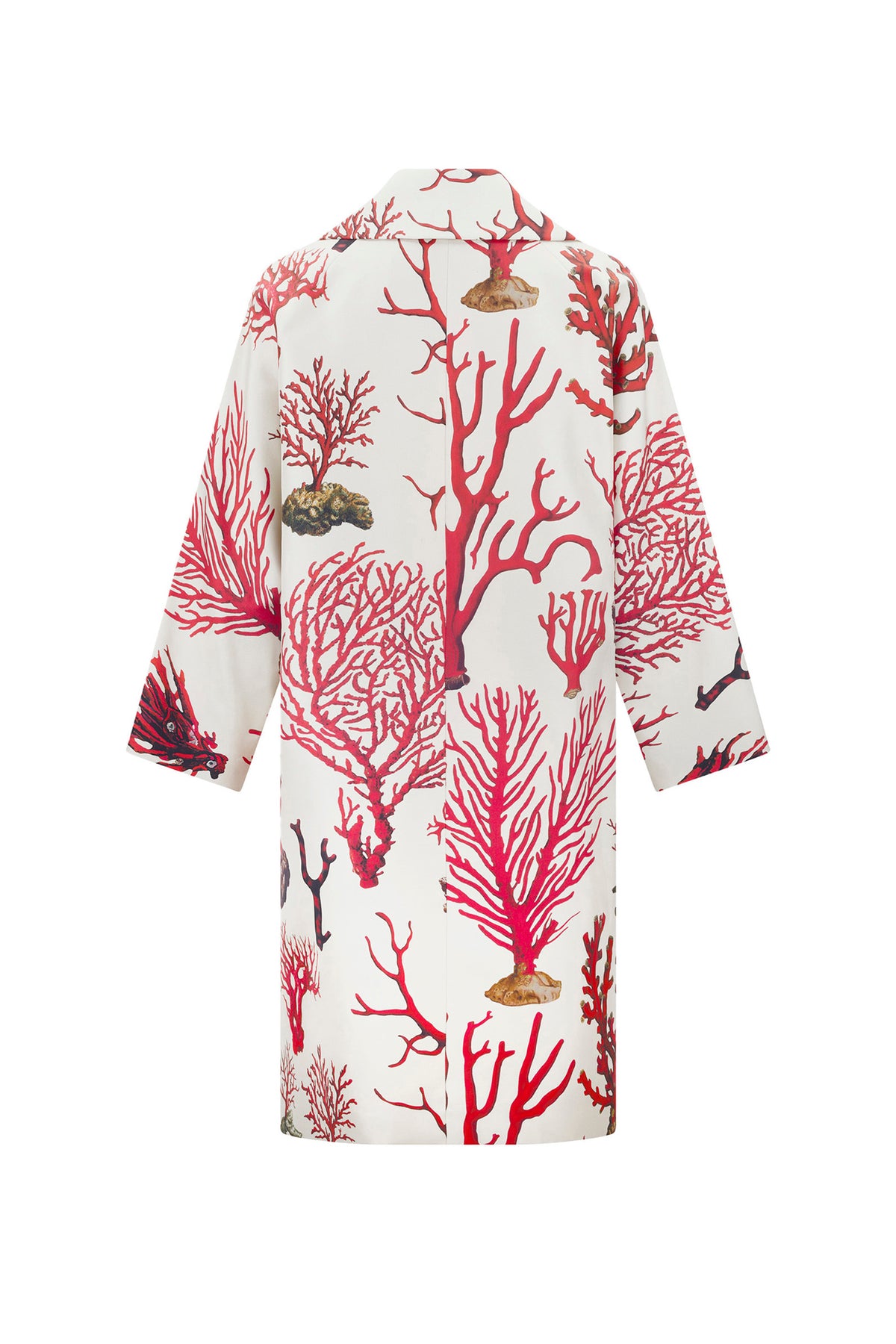 'VENETIAN CORAL' L/S OVERSIZED COAT - - Libertine