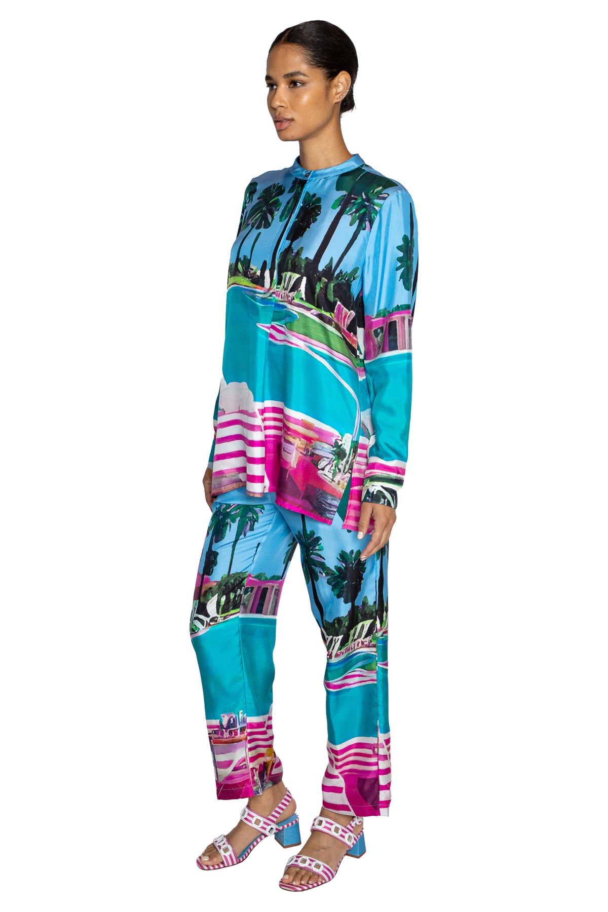 'POOLSIDE' PAJAMA PANT - - Libertine